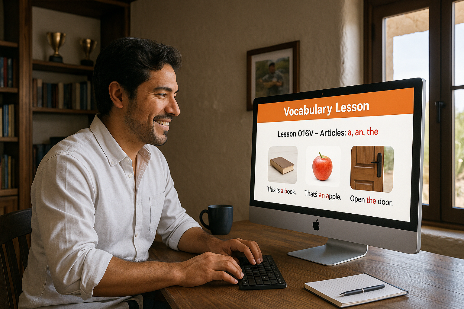 Absolute Beginner Vocabulary Lesson #016V Learn to apply the correct article to nouns you already learned.
