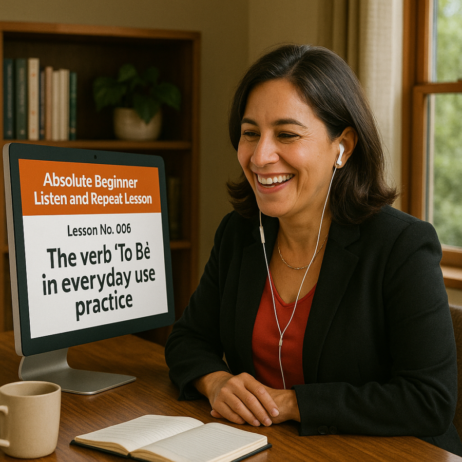 Listen and Repeat Lesson To Be