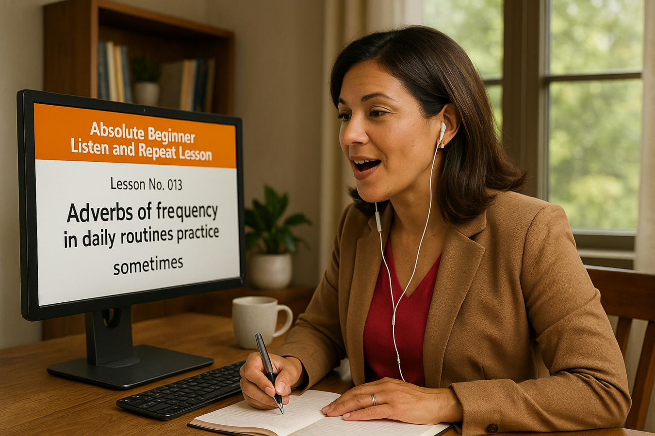 Listen and Repeat Lesson Adverbs of Frequency