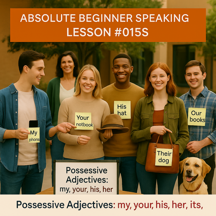 Possessive Adjectives Pronunciation