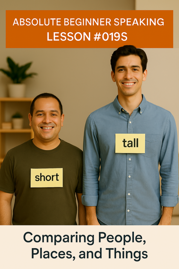 Comparisons Pronunciation