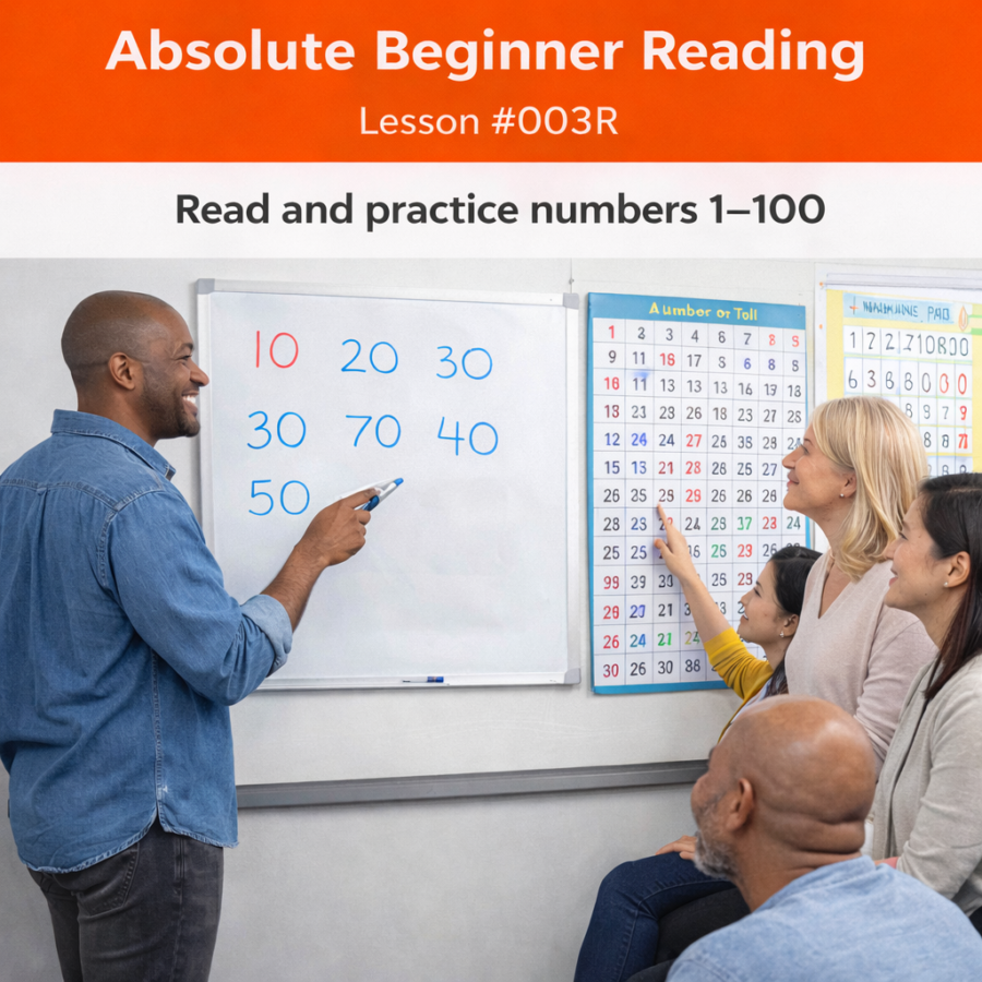 absolute beginner reading #003r