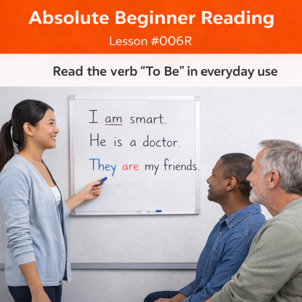 Absolute Beginner Reading Lesson #007R Recognize Descriptive Adjectives in Short Texts