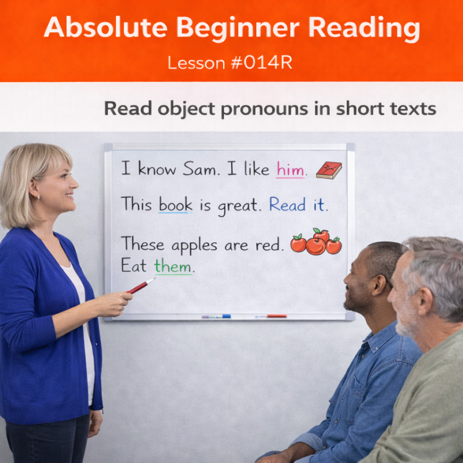 absolute beginner reading #014r